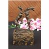 Image 1 : Two Hares Boxing Vienna Bronze Sculpture