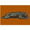 Image 5 : Adorable Sweet Little Bulldog Bronze Sculpture