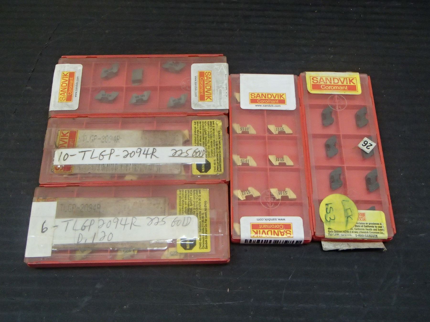 New Sandvik Carbide Inserts, See Desc for Info - BTM Industrial