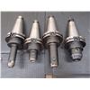 Image 2 : CAT40 Lyndex End Mill Holders, 1/4", (2) 3/8", 1/2"