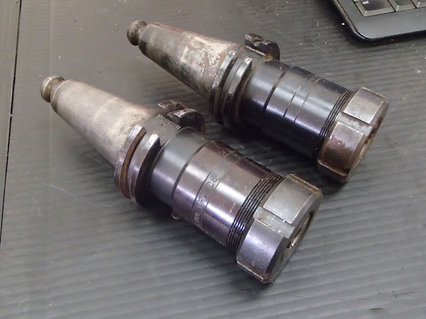 CAT40 Sandvik C8 Collet Chucks, P/N: 40MM-VF4-C8 - BTM Industrial