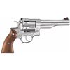 Image 1 : Ruger 5004 Redhawk Stainless Single/Double 44 Remington Magnum 5.5" 6 Hardwood Stainless