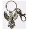 Image 1 : Metal Charm Crystal Angel Keychain. Retail $80