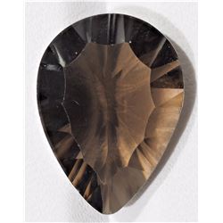 Genuine Lazer Cut Smoky Quartz Gemstone. Retail $80
