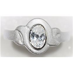 Sterling Silver Cubic Zirconia Ring. Retail $60