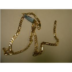 STAMPED 10K GOLD NECKLACE