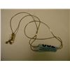 Image 1 : FINE GOLD ZIPPER NECKLACE