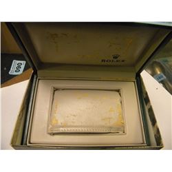 GREEN GENUINE VINTAGE ROLEX BOX