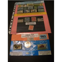 CANADA POST HISTORIC VEHICLE COLLECTOR PINS/HISTORIC US STAMPS MINT CONDITION