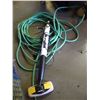 Image 1 : 2 GREEN GARDEN HOSES/ORECK STEAMER