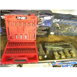 DRILL BIT SET/RIVET TOOL SET