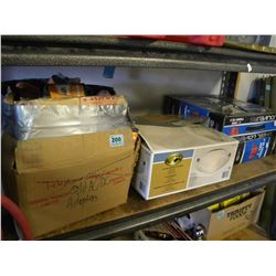 2 BOXES OF RAY O VAC BATTERIES/PIC/2 SETS 13" WHEEL COVERS