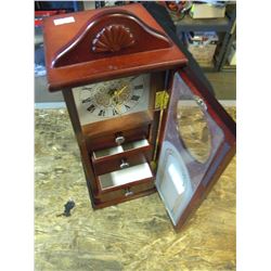 JEWELERY BOX WITH CLOCK