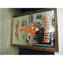 FRAMED BEEFEATER MIRROR