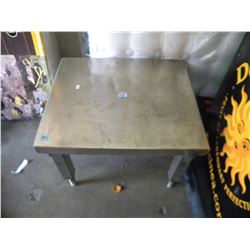 STAINLESS SMALL TABLE
