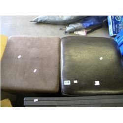 2 FOOTSTOOLS