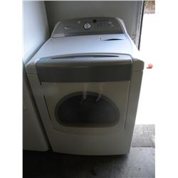 WHITE AND GREY WHIRLPOOL FRONT LOADER DRYER