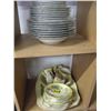 Image 1 : 2 SHELVES OF DINNERWARE