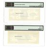 Image 2 : Central Bank of China, Unlisted Essay Banknote, 1949 Gold Chin Yuan Issue Uniface Front and Back Spe