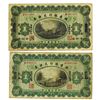 Image 2 : Bank of Territorial Development, 1914 Branch Issue Banknote Pair.
