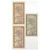 Image 2 : Ministry of Communications, Peking-Hankow Railway, 1922 Banknote Trio.