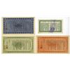 Image 2 : Ministry of Finance, Fixed Term, Interest-Bearing Treasury Notes, 1920-23 Issue Banknote Quartet.