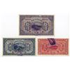 Image 1 : Ministry of Finance, Interest-Bearing Circulating Notes, 1923 Issue Banknote Trio.