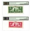 Image 2 : Kwangtung Provincial Bank, 1935 Local Currency Issue "Swatow" Specimen Pair.