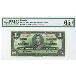 Bank of Canada, 1937 Issue Banknote.