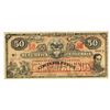 Image 1 : Banco Nacional de a Republica de Colombia, 1900, 50 Pesos P-279 Uncirculated Note