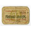 Image 1 : German S.W. Africa, Swakopmunder Buchhandlung, ND (1916-18) Unlisted Banknote Issue.
