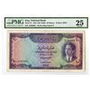 Image 1 : National Bank of Iraq, L. 1947 (1950), Issued King Faisal II Note