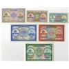 Image 1 : Maldivian State, 1947-1951, Specimen Set of 6 Notes