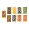 Image 1 : Batum Treasury, ND (1919), Set of 9 Exchange Currency Tokens