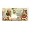Image 2 : Saint Pierre & Miquelon, ND (1963) Tied with Finest Known "Nouveaus Francs" Issue Banknote.