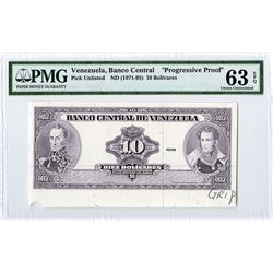 Banco Central De Venezuela ND (1971-95) Essay "Progress Proof".