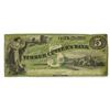 Image 1 : Timber Cutter's Bank, 1861 Obsolete Banknote.