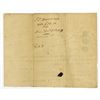 Image 2 : Slavery Document for Hire of "Negro Edom" from 1827.