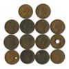 Image 1 : Holey "U.S. Large Cents", ca.1825 to 1853 Assortment, From 200 Year Old New Jersey Estate, ca.1825 t