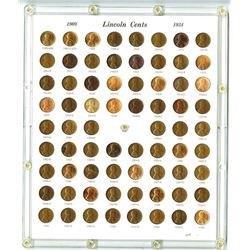 Lincoln Cent Nearly Complete Collection.