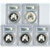 Image 2 : U.S. American Silver Eagles, 1986 to 2007 Proof & Uncirculated Collection