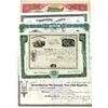 Image 1 : Assortment of Issued and Cancelled Stock Certificates ca.1880-1930, 7 Pieces