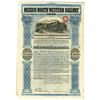 Image 1 : Mexico North Western Railway Co., 1909 Issued Bond