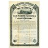 Image 1 : Mariette and North Georgia Rail Road Co., 1881 Issued Bond