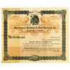 Image 1 : Shreveport, Houston & Gulf Railroad Co., ca.1906 Specimen Stock Certificate