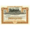 Image 1 : Morelia and Tacambaro Railway Co., 1907 Issued Stock Certificate