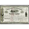 Image 1 : Ohio and Pennsylvania Railroad Co.,1854 Stock Certificate.