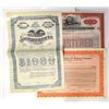 Image 1 : Trio of Railroad Related Bond Certificates ca.1897-1953