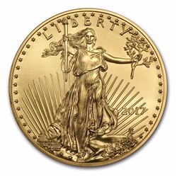 2017 1/10 oz Gold American Eagle BU