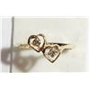 Image 1 : #1-10KT YELLOW GOLD DIAMOND RING